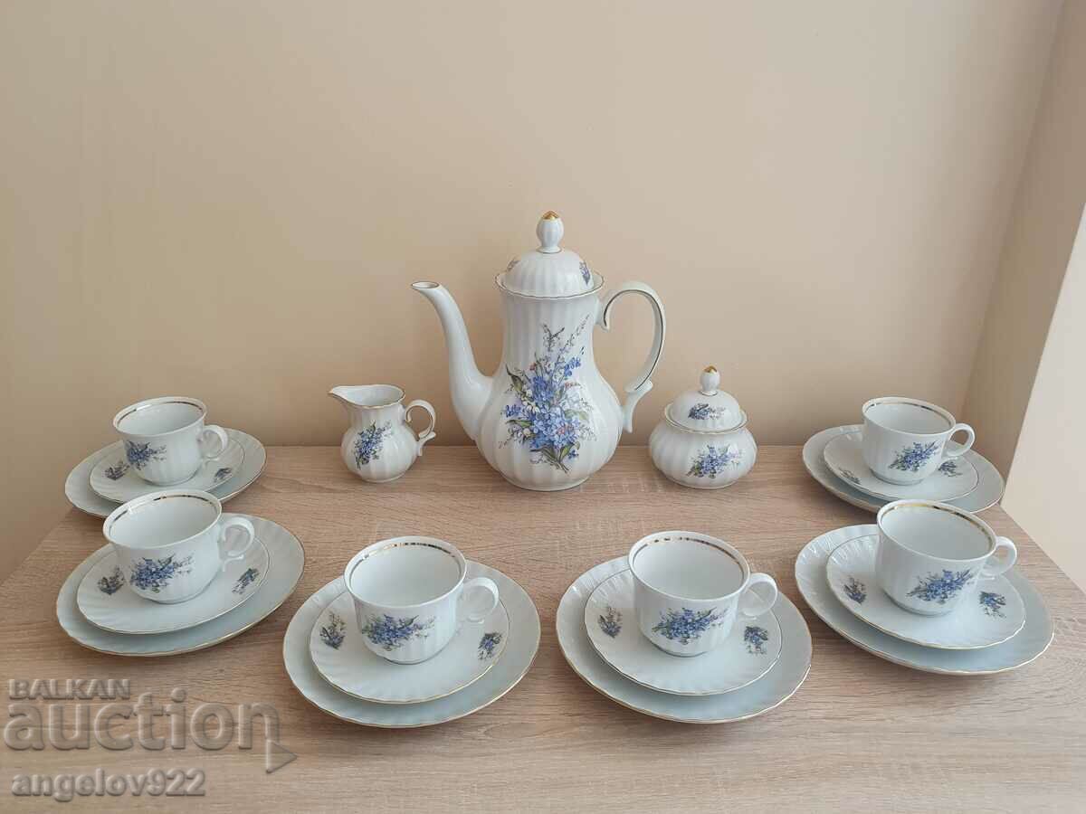 WUNSIEDEL Bavarian porcelain coffee set