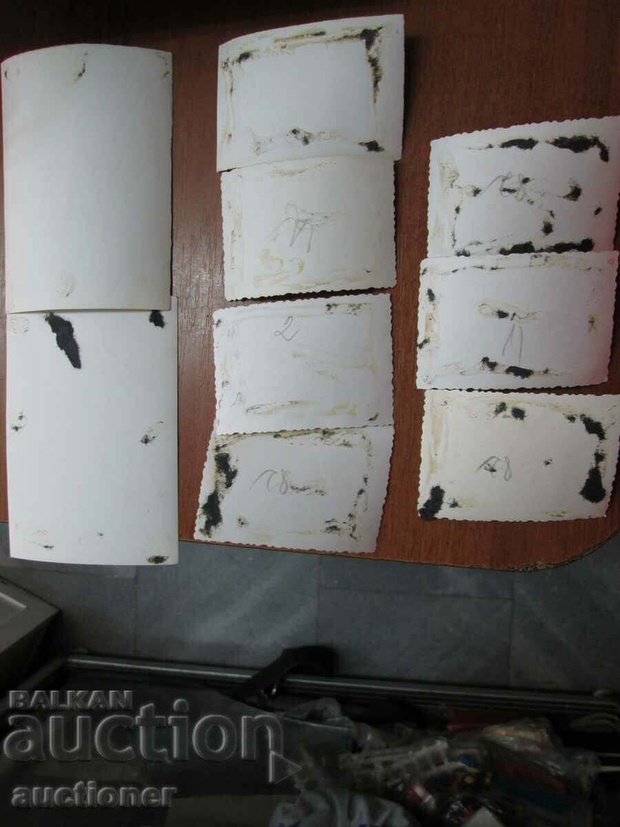 OLD PHOTOS OF A FLYER - 9 NUMBERS - 6 OLD PHOTOS OF A FLYER - 9 NUMBERS - 6