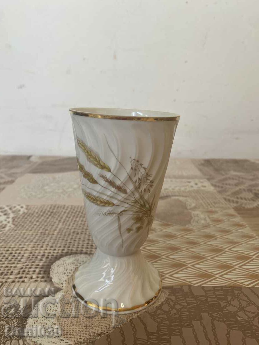 A beautiful French Limoges porcelain vase