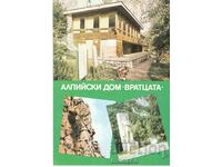 Old postcard - Vratsa, Alpine home "Vrattsata"