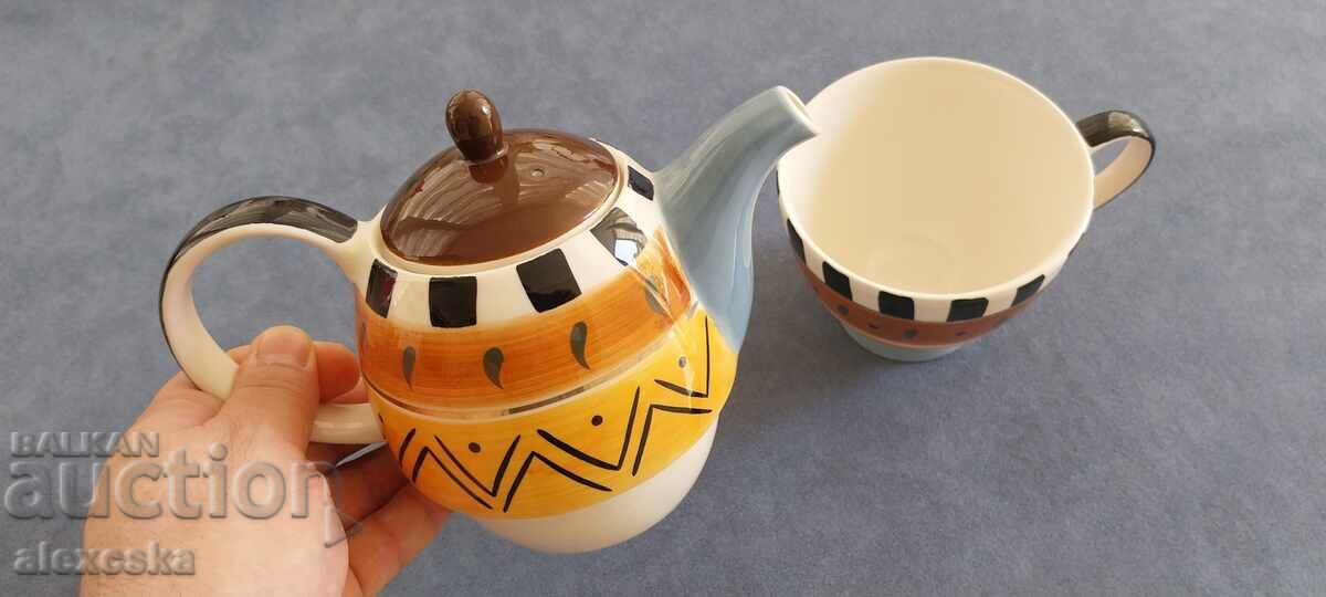 Tea set - Thailand with price 40.00 BGN | € 20.45 Tea set - Thailand with price 40.00 BGN | € 20.45