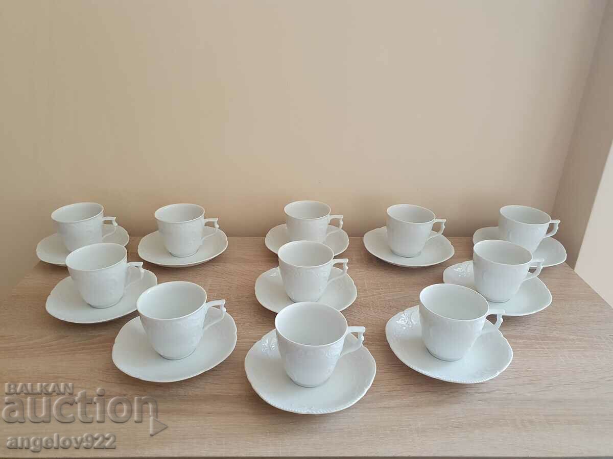 ROSENTHAL German porcelain coffee cups