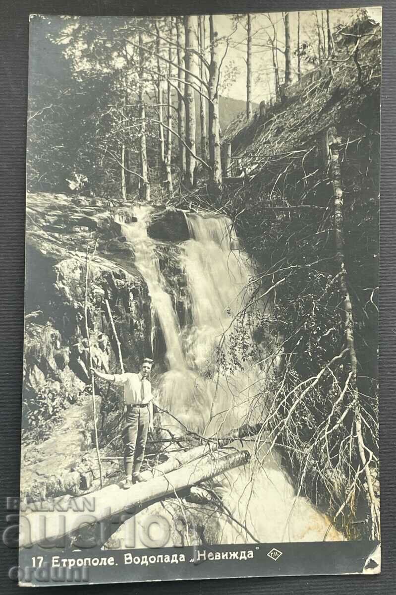 4444 Kingdom of Bulgaria Etropole waterfall Nevizhda 1930