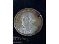 Germany 1991 - George Washington - Silver medal 15 grams