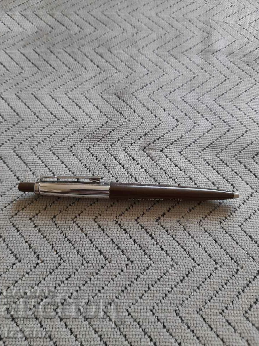 Old pen, chemical, Pevdi ballpoint pen, MIU Softstroy with price 22.00 BGN | € 11.25 Old pen, chemical, Pevdi ballpoint pen, MIU Softstroy with price 22.00 BGN | € 11.25