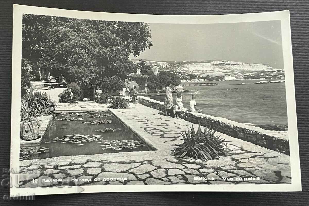 4457 Bulgaria Balchik view from the palace 1950s