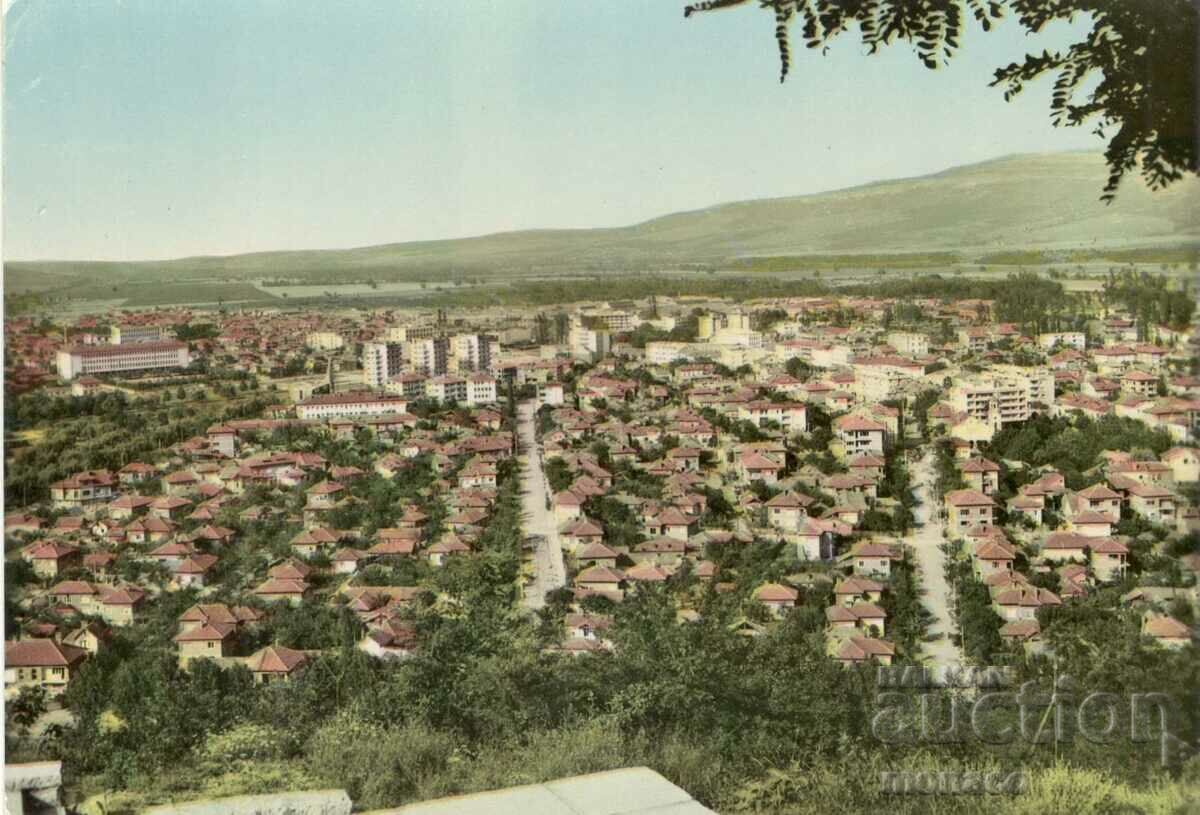 Παλιά καρτ ποστάλ - Mihailovgrad, γενική άποψη A-67