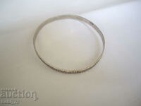 Women's silver bracelet.