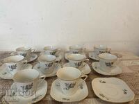 Beautiful porcelain coffee/tea service with markings