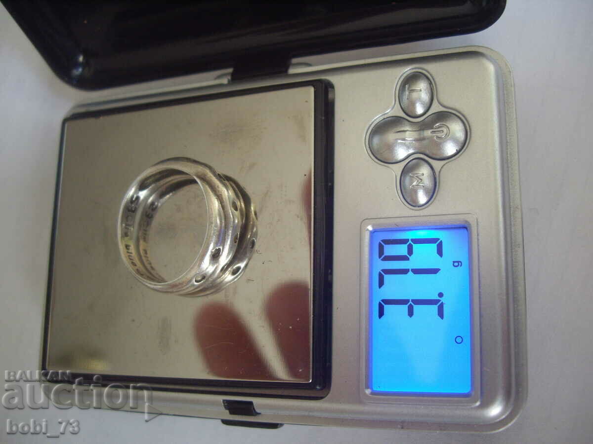 Women's silver ring - 6