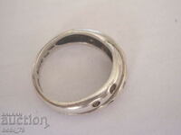 Women's silver ring