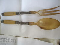 Old bone utensils.