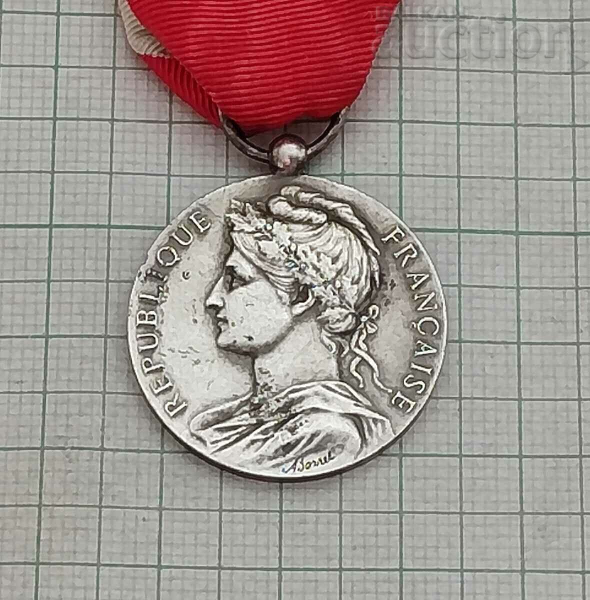 FRANCE SILVER MEDAL NAMED 1973 with price 36.00 BGN | € 18.41 FRANCE SILVER MEDAL NAMED 1973 with price 36.00 BGN | € 18.41