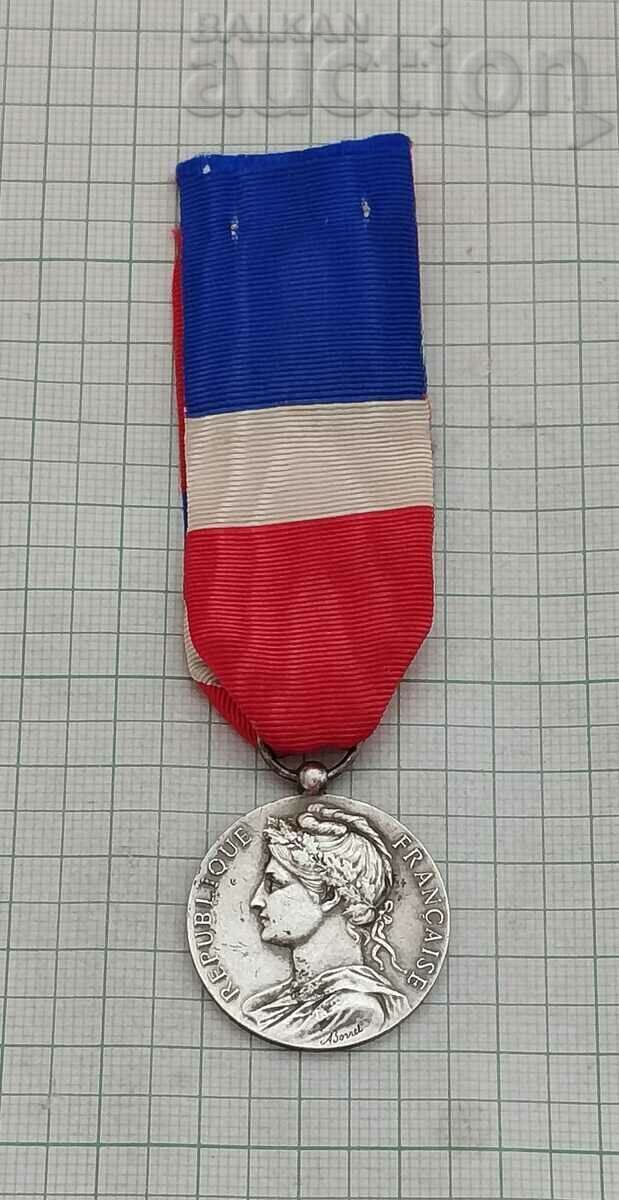 FRANCE SILVER MEDAL NAMED 1973 FRANCE SILVER MEDAL NAMED 1973