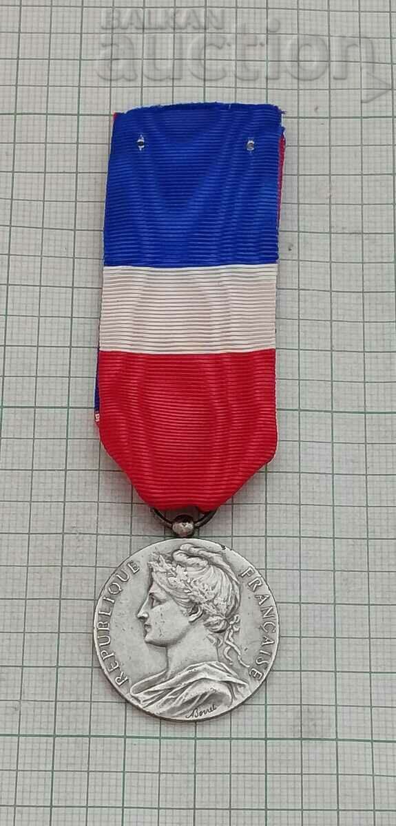 FRANCE SILVER MEDAL NAMED 1974