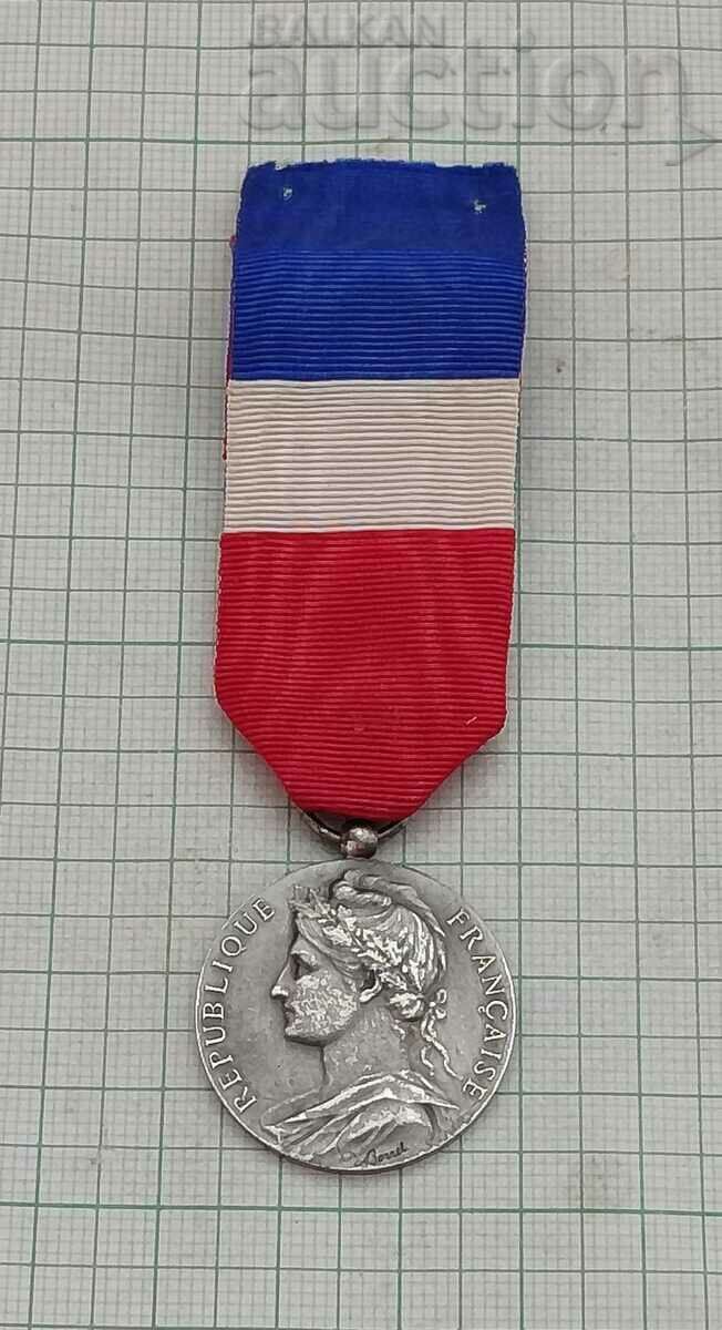 FRANCE SILVER MEDAL NAMED 1980