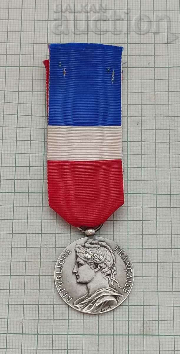 FRANCE SILVER MEDAL NAMED 1986