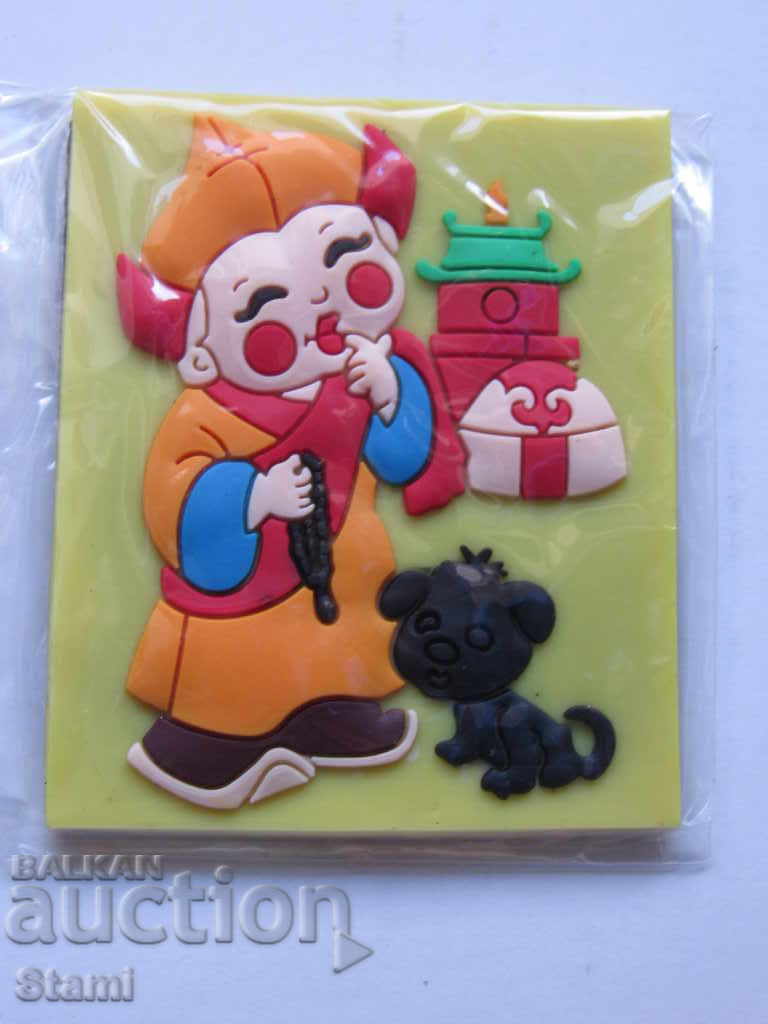 Auction Authentic 3D magnet from Mongolia-series-10 Auction Authentic 3D magnet from Mongolia-series-10