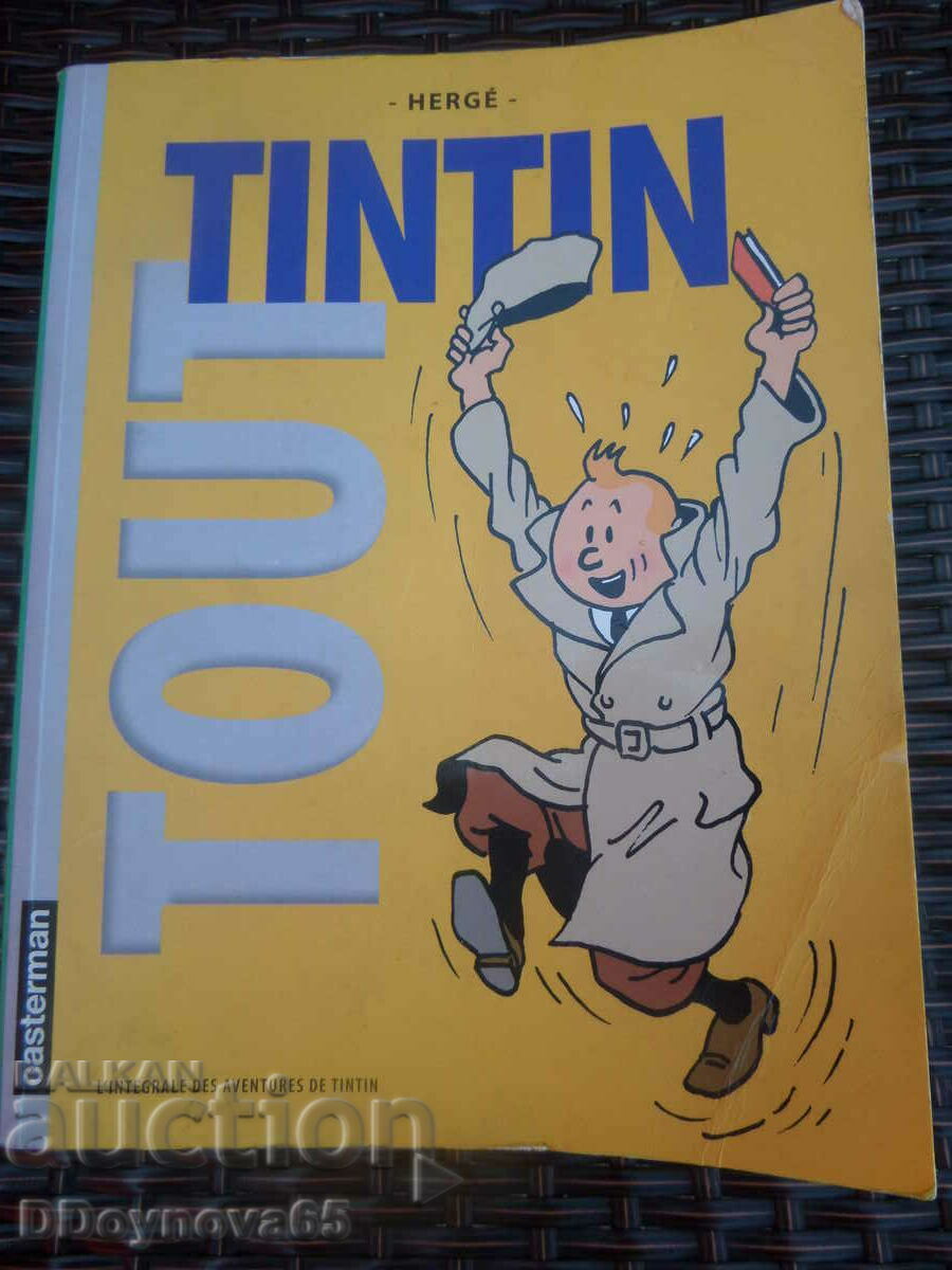 TOUT TINTIN - Mega benzi desenate de colecție