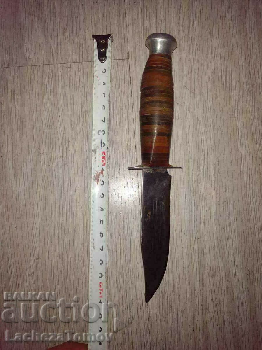 Knife blade dagger TPK Vaptsarov Plovdiv Bulgaria collectible