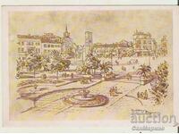 Card Bulgaria Vl. Manski Vidin Square "Stalin"*