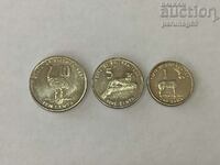 Eritrea 10 5 and 1 cents 1997