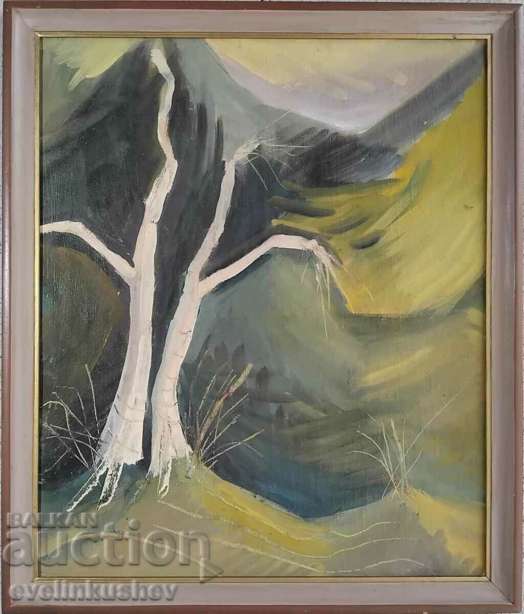 Oil painting 46 x 55 cm