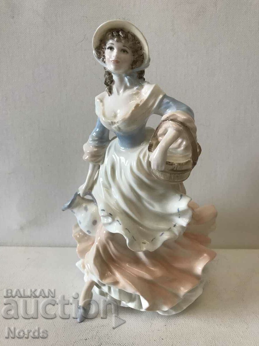 Beautiful COALPORT porcelain figurine