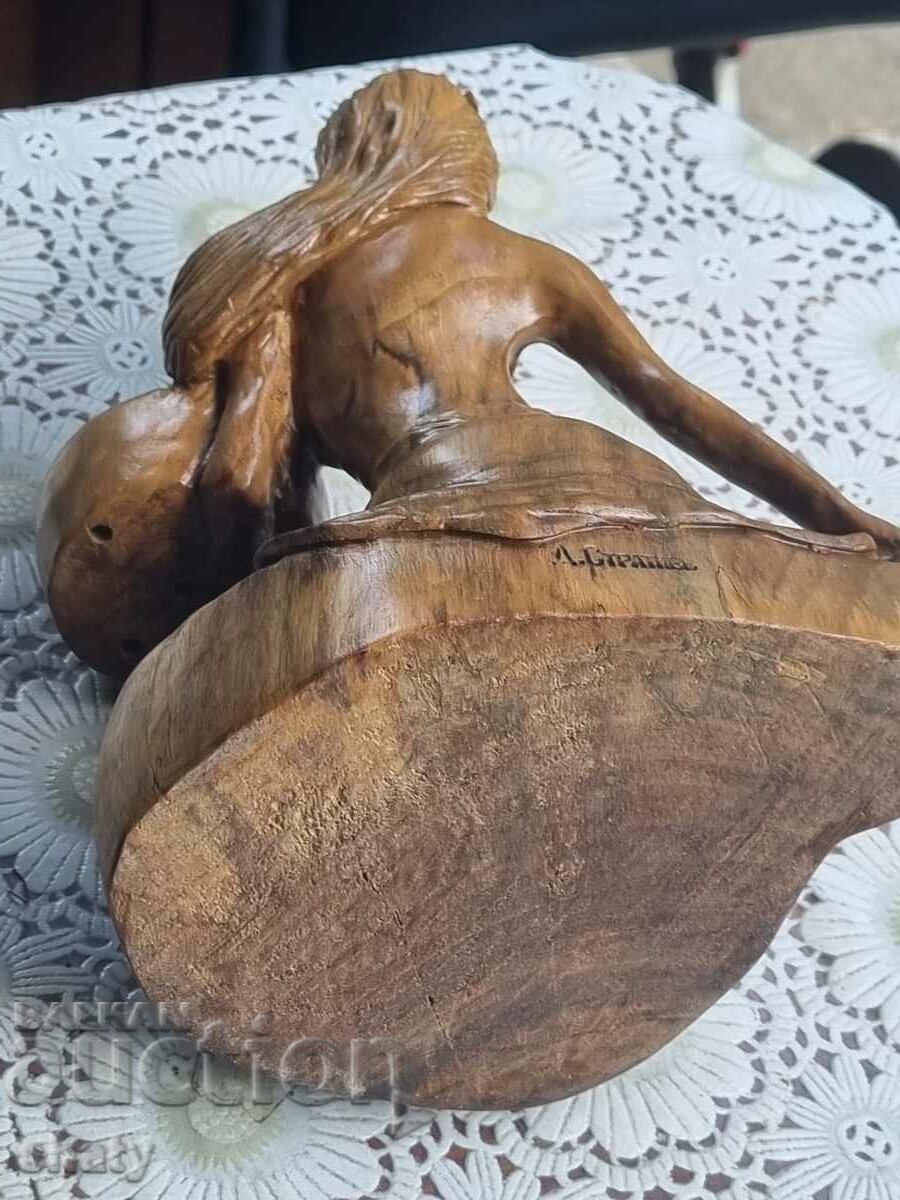 Old wooden figure. Author's Sculpture - 6 Old wooden figure. Author's Sculpture - 6
