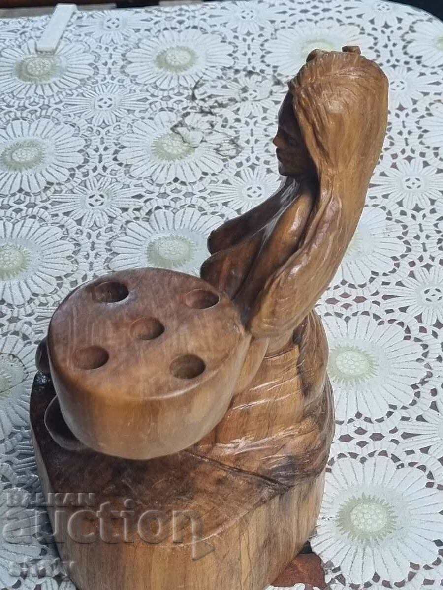 Old wooden figure. Author's Sculpture - 7 Old wooden figure. Author's Sculpture - 7