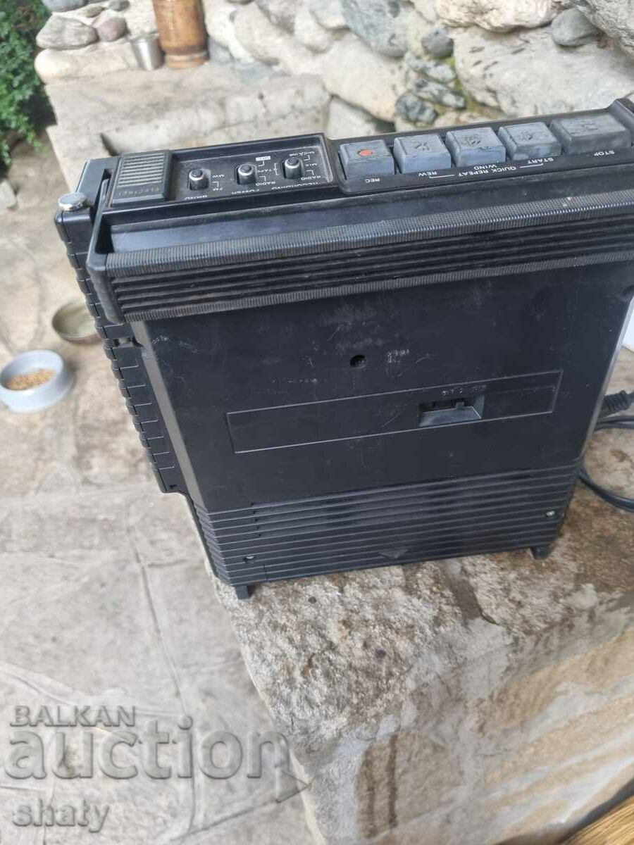 An old cassette player. - 6