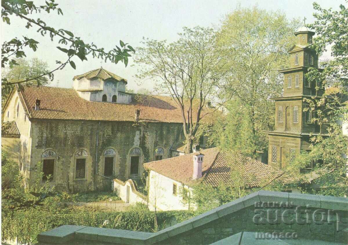 Carte poștală veche - Plovdiv, Biserica „Sf. Marina”.