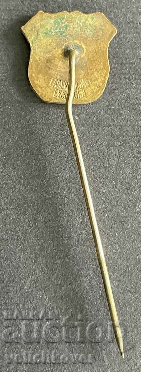 38145 Sweden Badge Swedish Federation Shooting Enamel 1950s with price 4.00 BGN | € 2.05