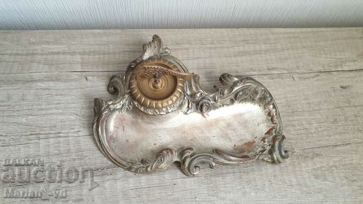 Auction Old French Depose inkwell Auction Old French Depose inkwell