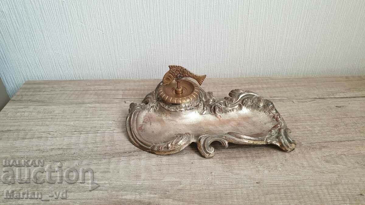 Old French Depose inkwell