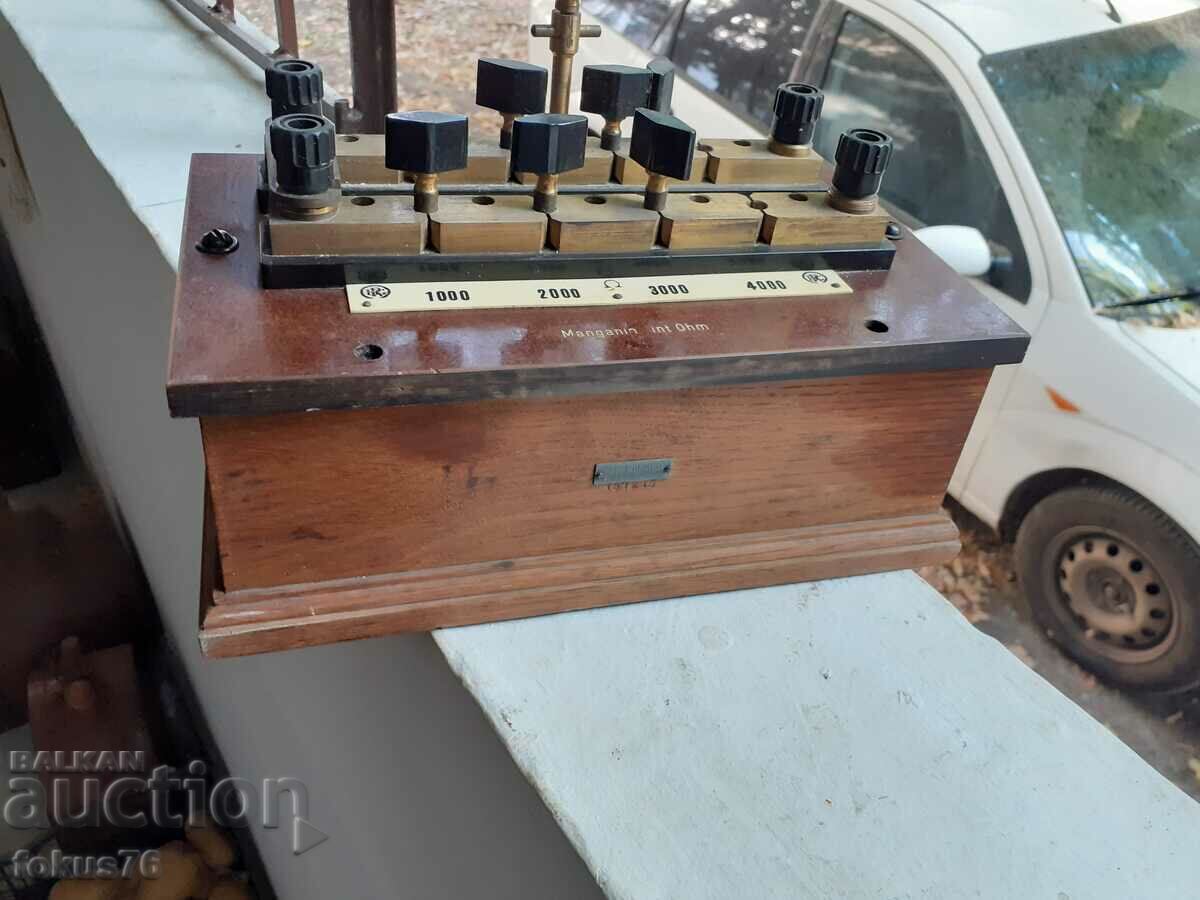 Vechi reostat antic Gebr. Ruhstrat 19 c. - 5 Vechi reostat antic Gebr. Ruhstrat 19 c. - 5