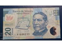 Μεξικό - 20 πέσος 2010, πολυμερές