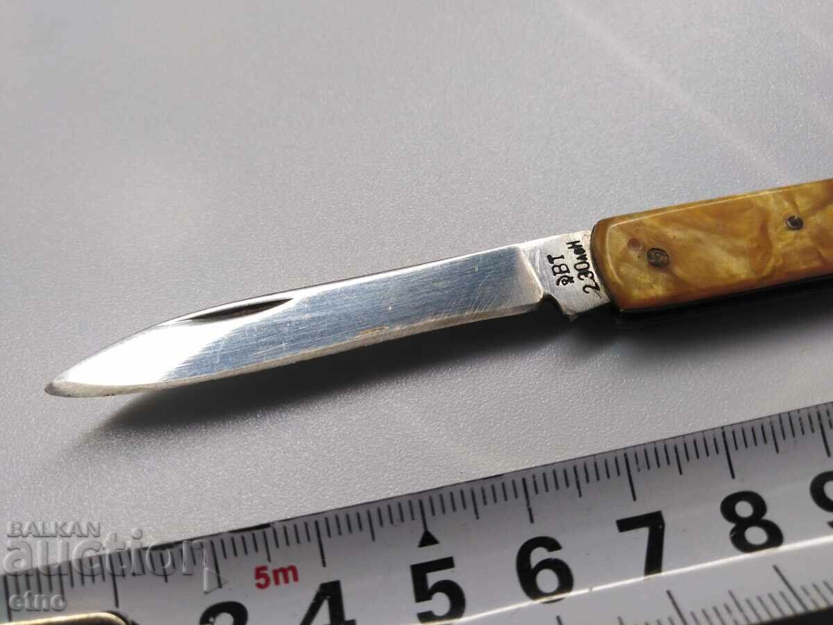 SOC BULGARIAN POCKET KNIFE - VELIKO TARNOVO with price 30.00 BGN | € 15.34 SOC BULGARIAN POCKET KNIFE - VELIKO TARNOVO with price 30.00 BGN | € 15.34