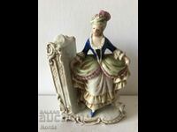 Porcelain figurine with markings