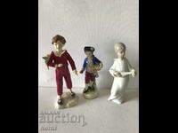 Porcelain figurines with markings