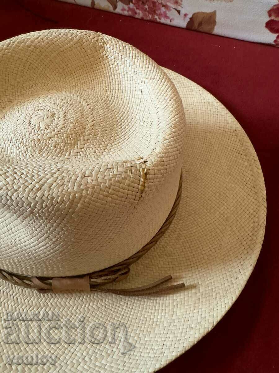 Auction  Genuine Panama Straw Hat Ecuador / USA