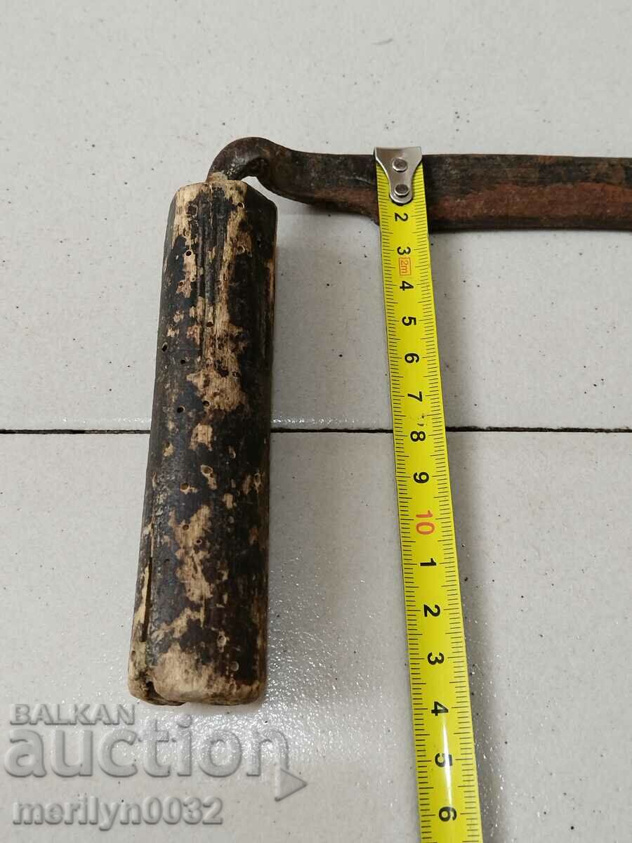 Unealtă veche din fier forjat manual - 6