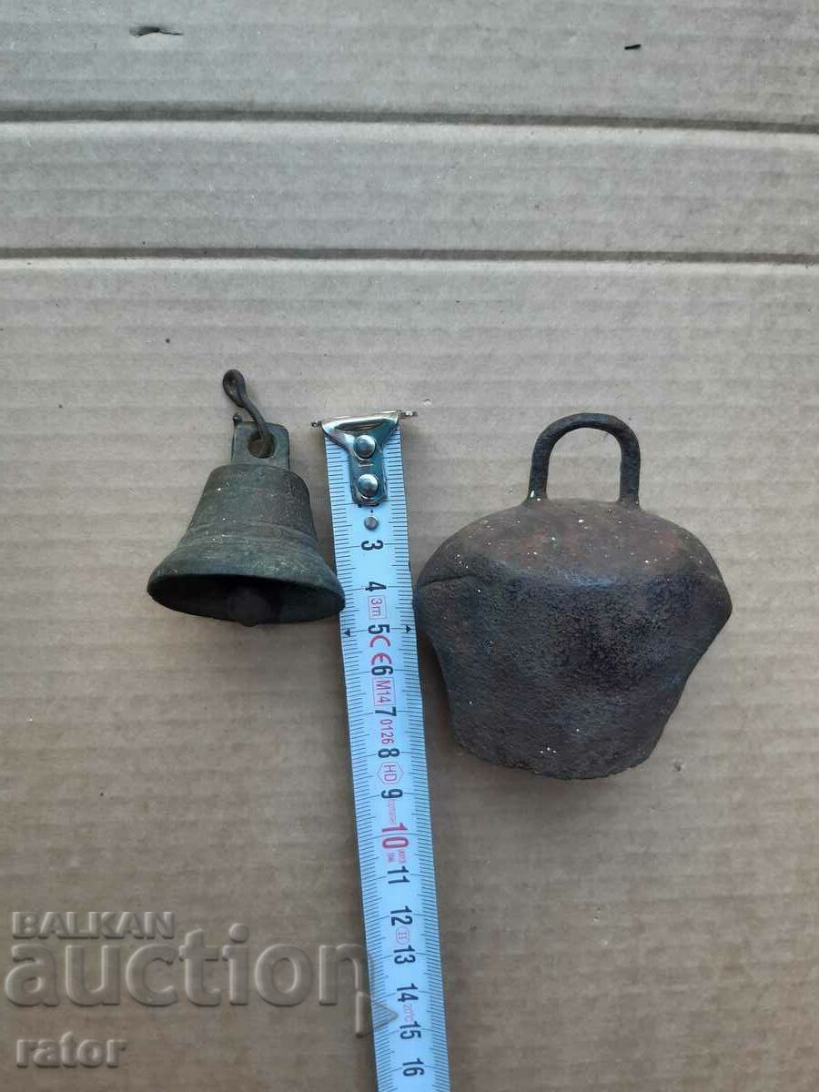 Old clapper and bronze bell, bell, chan