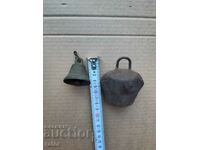 Old clapper and bronze bell, bell, chan