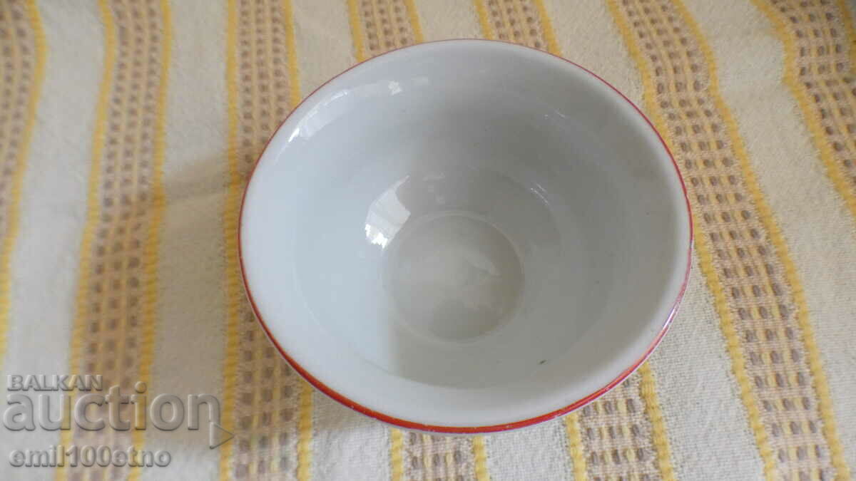 Delivery of Turkish type coffee cup without a handle, old Bulgarian porcelain Delivery of Turkish type coffee cup without a handle, old Bulgarian porcelain