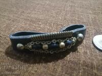 Leather bracelet, women's, souvenir