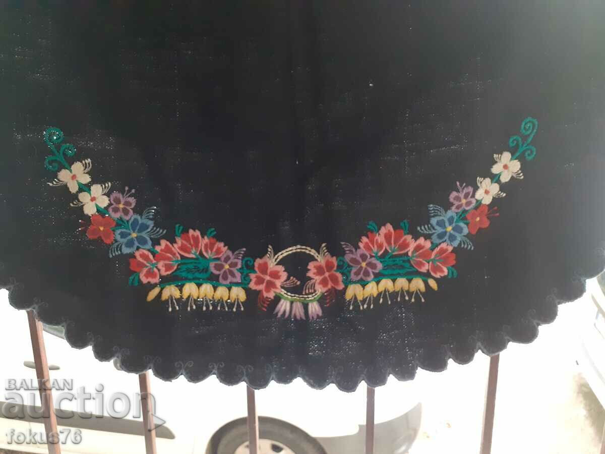 Auction Authentic old wool costume apron Auction Authentic old wool costume apron