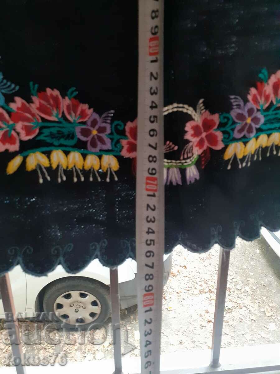 Authentic old wool costume apron - 6 Authentic old wool costume apron - 6