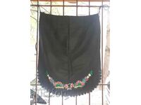 Authentic old wool costume apron