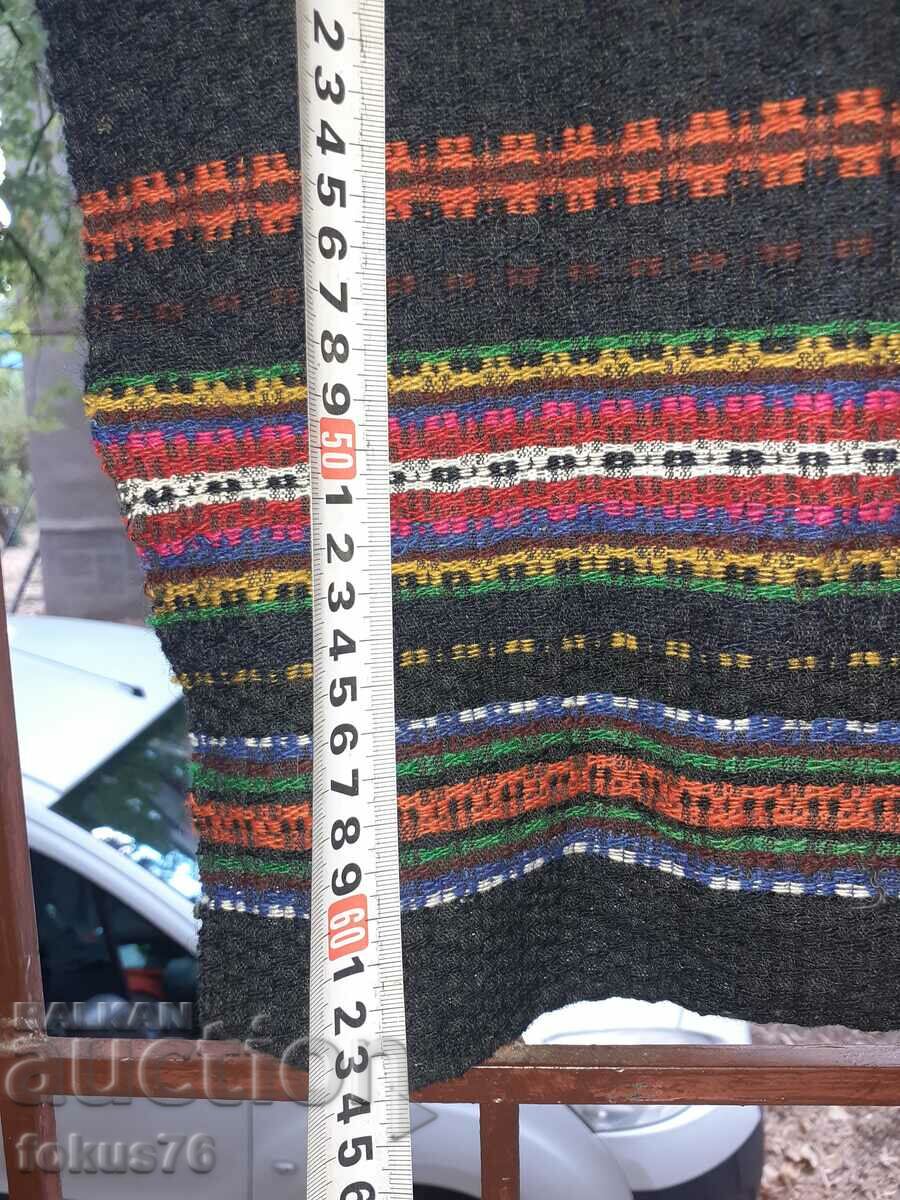 Authentic old wool costume apron - 5 Authentic old wool costume apron - 5